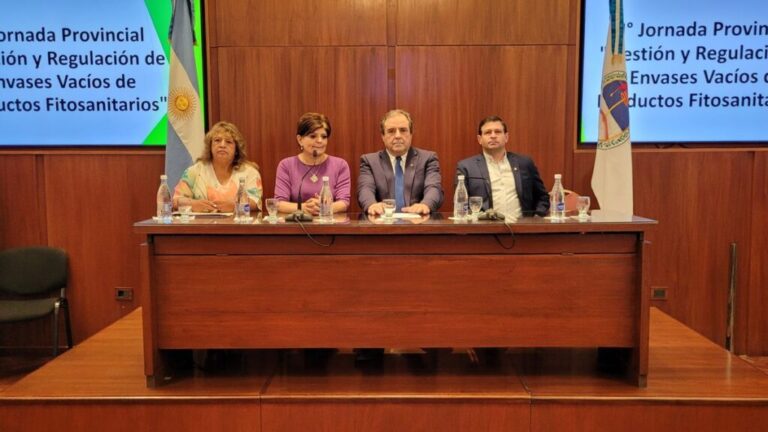 1º Jornada Provincial Gestión y Regulación de Envases Vacíos de Fitosanitarios