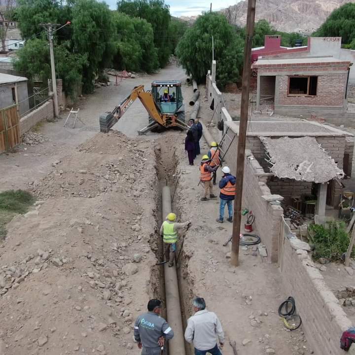 Inversiones para una mejor calidad de vida: Agua Potable avanza con la obra a gran escala para Tilcara y Maimará