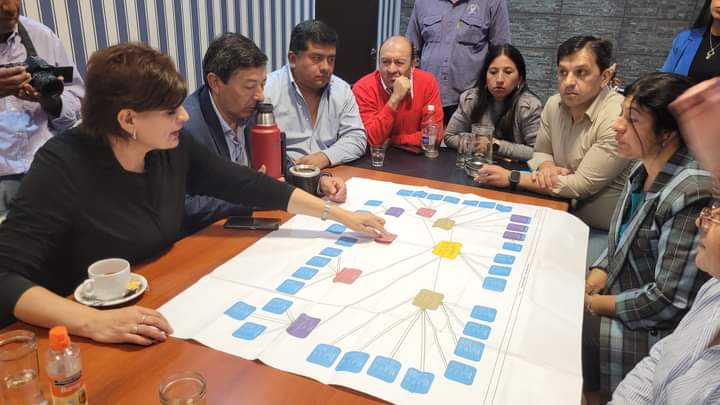 GIRSU: reunión institucional por la construcción de la estación de transferencia El Carmen