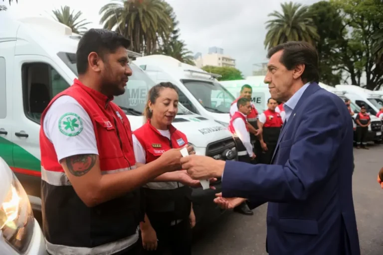 Sadir: Seguimos reforzando el trabajo del SAME en toda la provincia