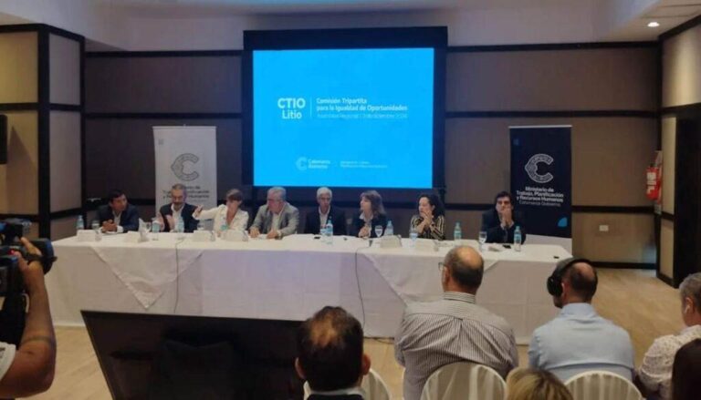 Jujuy presente en la Asamblea Regional de la Comisión Tripartita para la Igualdad de Oportunidades en el Litio