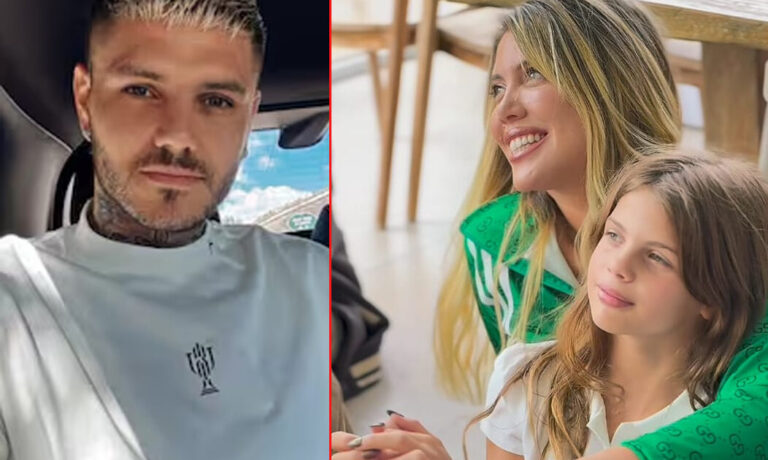 El aterrador audio de la hija de Wanda Nara a Mauro Icardi confirmando que la niñera le pegaba