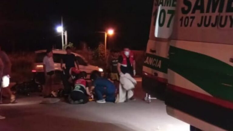 Test de alcoholemia positivo para todos los involucrados en un choque en Tilcara