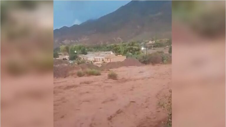 Temporal de tormentas afectó a Huacalera