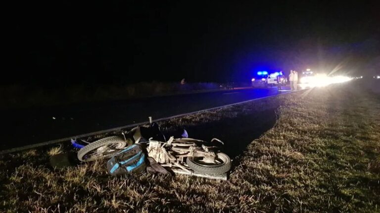 Sufrió la amputación de su pierna tras derrapar en su motocicleta en Perico