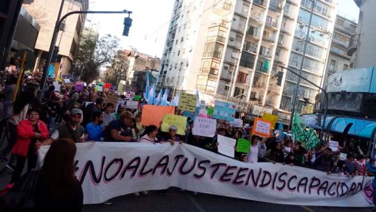 Emergencia en discapacidad: qué piden los prestadores y familias que marcharon en Córdoba