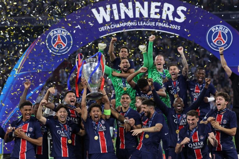 PSG fue una máquina de fútbol y es el campeón de la Champions League