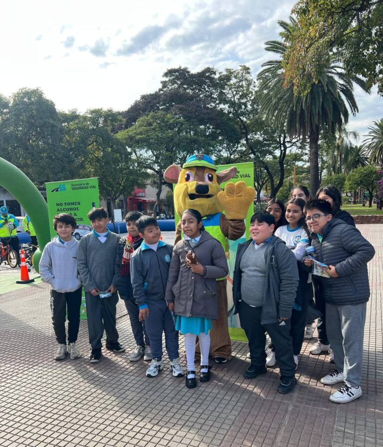 Seguridad Vial llevó la campaña de concientización a San Pedro