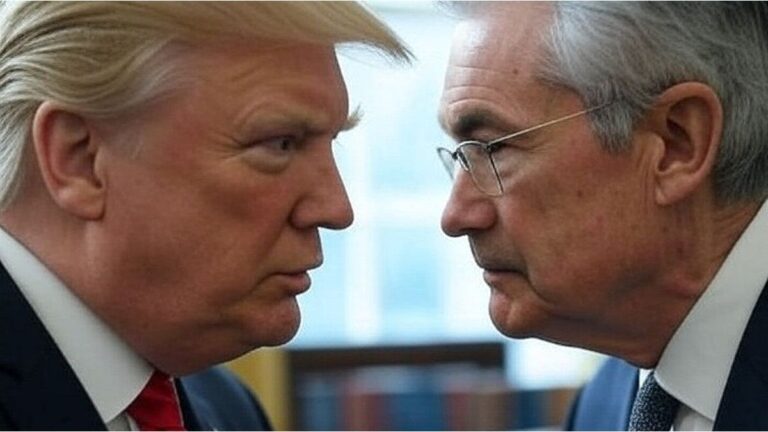Donald Trump arremetió contra Jerome Powell: «Quizá debería ir yo a la Fed»