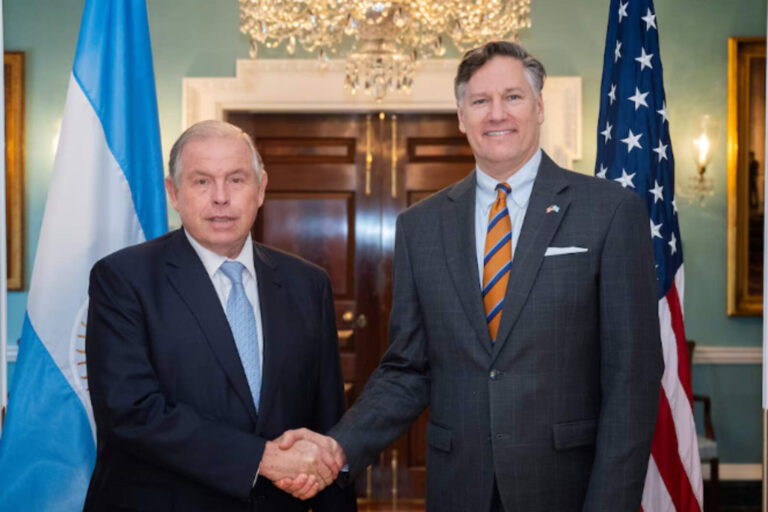 EEUU agradeció a Milei por su ‘alineación estratégica’ con Trump