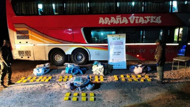 Dos jujeños fueron detenidos en Santiago del Estero con 45 kilos de cocaína