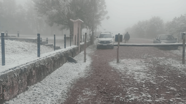 Nieve en Jujuy: cerraron preventivamente el Parque Potrero de Yala