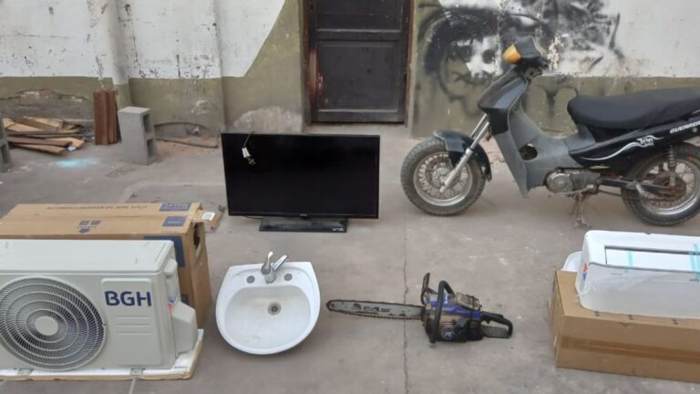 San Pedro: recuperaron objetos robados de la casa de un hombre que estaba internado