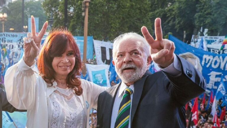 Cristina Kirchner recibe apoyo de Lula en una visita histórica