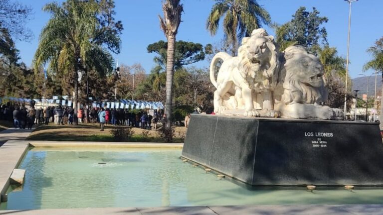 Vecinos de Ciudad de Nieva resignados: «Se llevan los leones, estamos apenados»