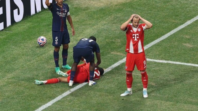 La tremenda lesión que sufrió Jamal Musiala en PSG vs. Bayern Múnich
