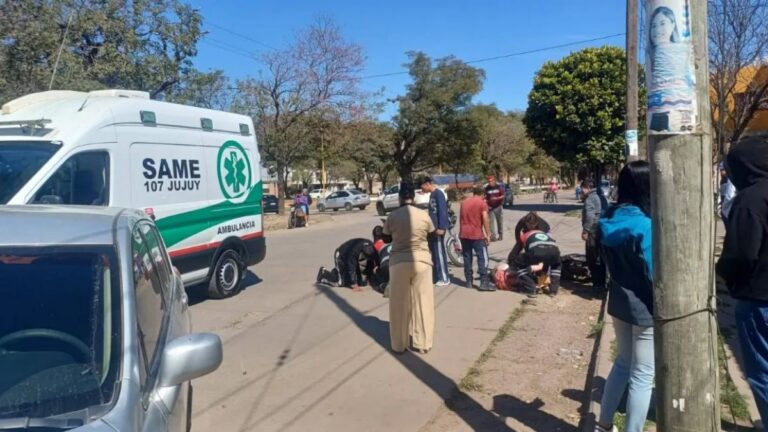 Embarazada se arrojó de una moto en movimiento porque su pareja amenazó con chocar