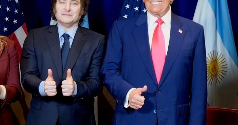 «Gesto político»: en Nueva York prevén un guiño de Trump a Milei, pero aún no confirman un salvataje financiero