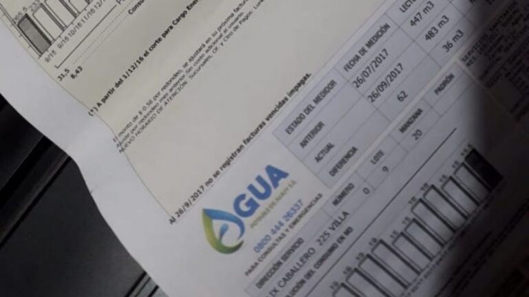 Según el intendente de Yala, a los vecinos se les reconocerá en la boleta los días sin agua