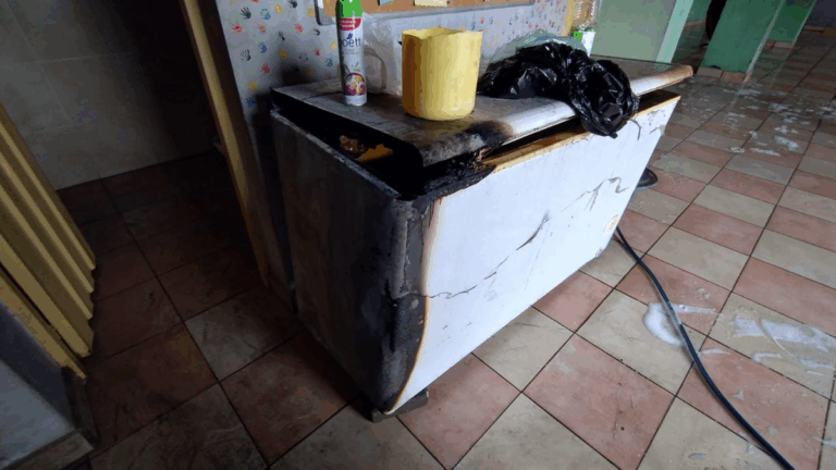 Tormenta y descarga eléctrica provocaron un incendio un comedor de Palpalá