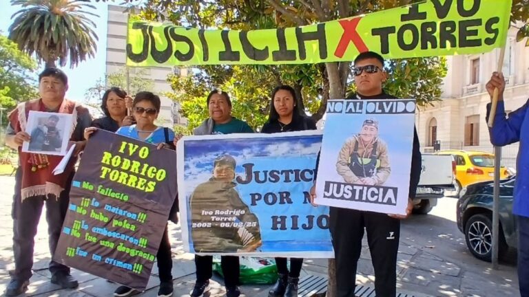 Retomaron el pedido de justicia por Ivo Torres, el joven asesinado por gendarmes