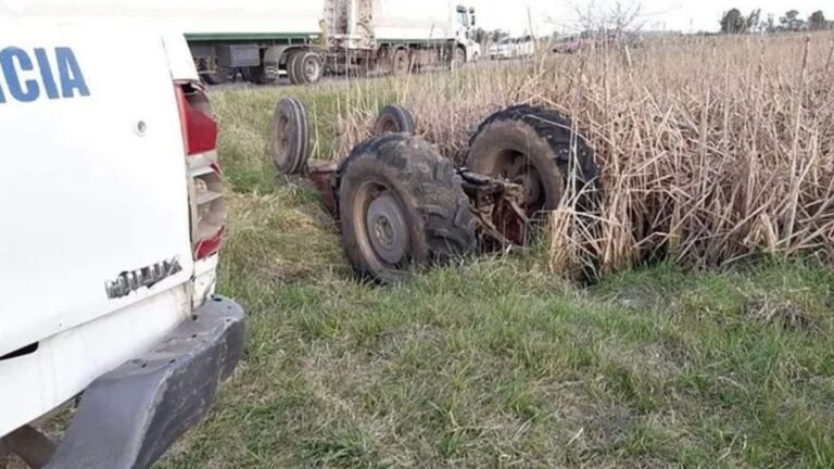 Caimancito: trabajador rural murió luego de ser aplastado por un tractor