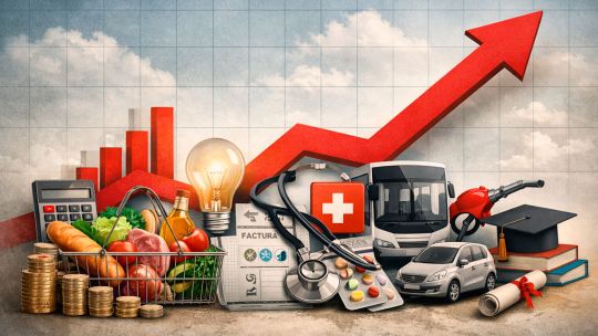 El costo de vida en 2025: Educación, tarifas y alimentos por encima de la inflación anual