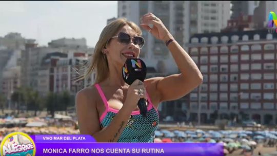 Exclusivo de ‘Alégrate el verano’: Mónica Farro aseguró sentir «mucha paz» y reveló que ama ser «angelita» de ‘LAM’