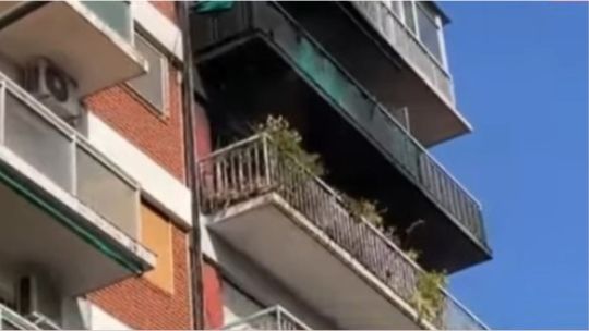 Ventilador provocó grave incendio en departamento de Palermo: un hombre tiene 75% del cuerpo quemado