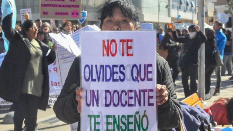 Reclamo docente: «Hoy tenemos el salario básico más bajo del NOA»