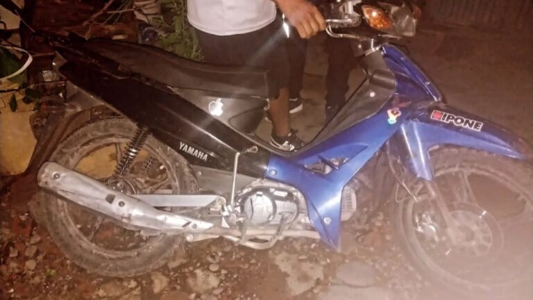 Persecución policial en Perico terminó con el recupero de una motocicleta robada