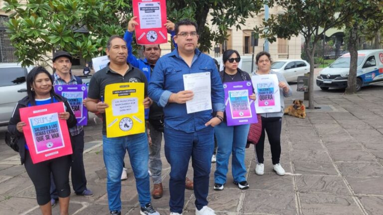 SEOM Jujuy exige paritarias libres y un salario inicial de $1.200.000