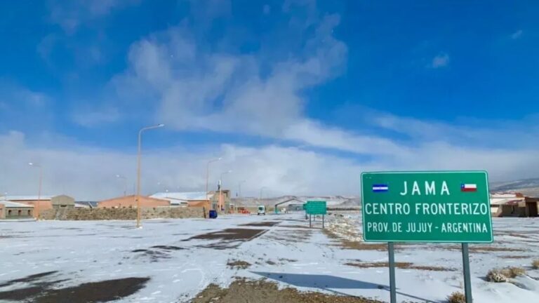 Debido a las condiciones climáticas, se cerró el Paso de Jama