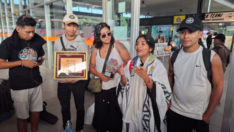 Wara Calpanchay llegó a Jujuy tras su distinción en Cosquín