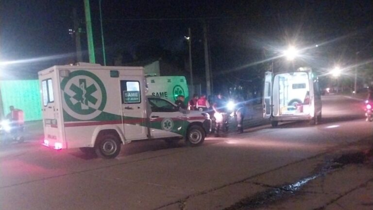 Un motociclista sufrió la amputación de un pie tras un violento choque