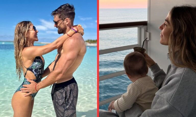 Vacaciones VIP, show y revancha: Jimena Barón se luce en un crucero de lujo con Matías Palleiro y sus hijos