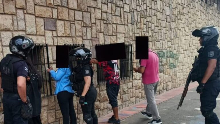 «Mecheros» detenidos en pleno centro de San Pedro