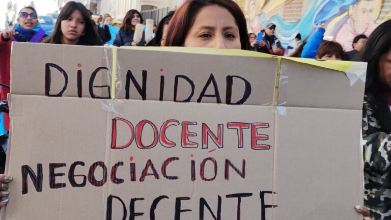 «La situación de los docentes en Jujuy es denigrante»