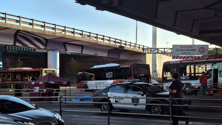 Accidente fatal en Puente Saavedra: un colectivo de la línea 59 atropelló y mató a un peatón