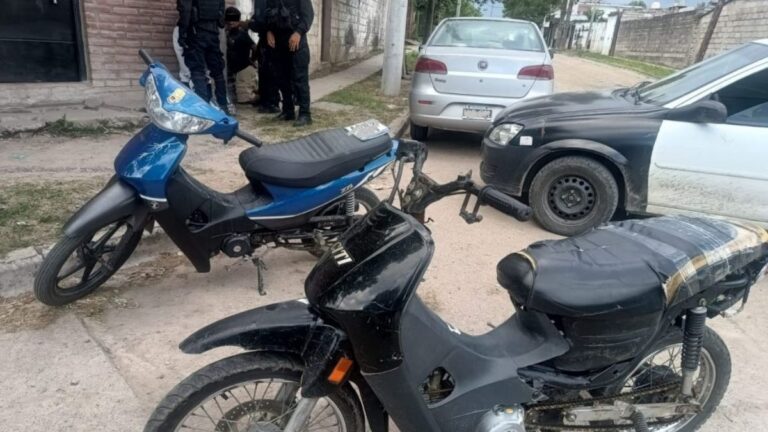 Recuperan dos motos y una máquina bordeadora tras distintos hechos en Alto Comedero