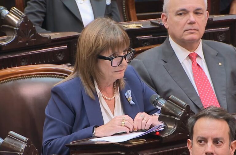 Patricia Bullrich destacó la liberación de Nahuel Gallo: Hoy está acá