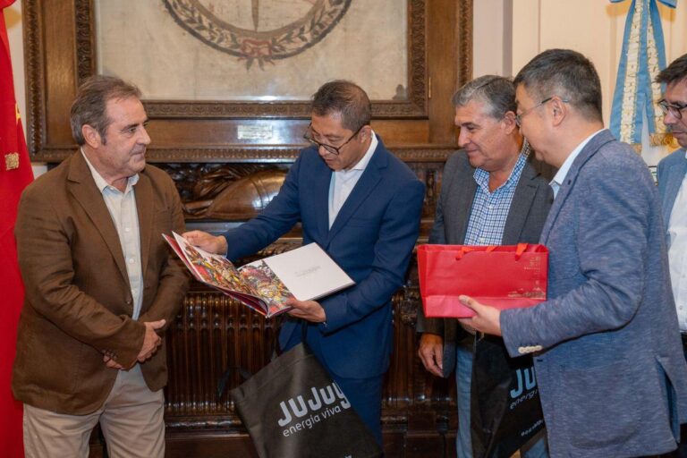 El Vicegobernador mantuvo una reunión con una delegación oficial de la Embajada de China