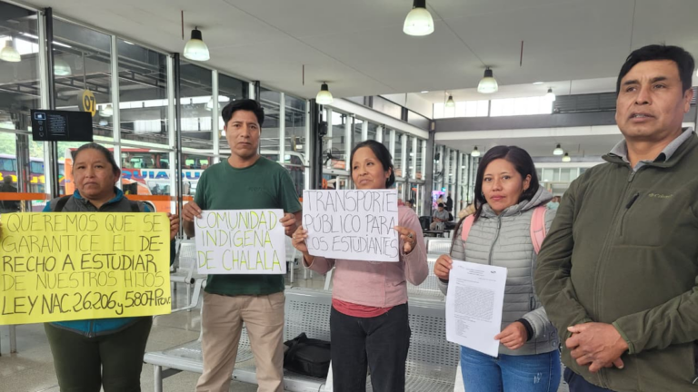 Reclamo por la repentina suspensión de un servicio de transporte en la Quebrada